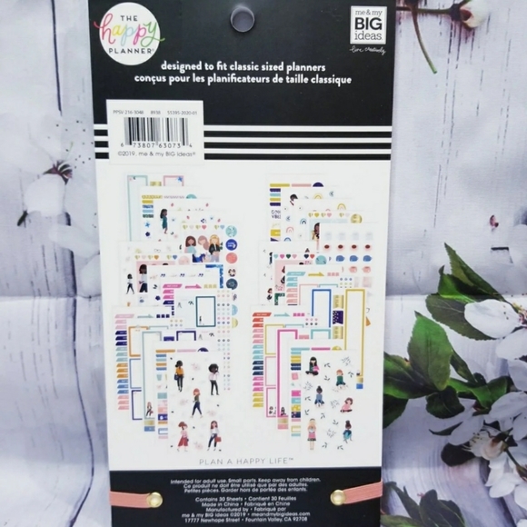 Squad Goals Sticker Book The Happy Planner New - Picture 2 of 2